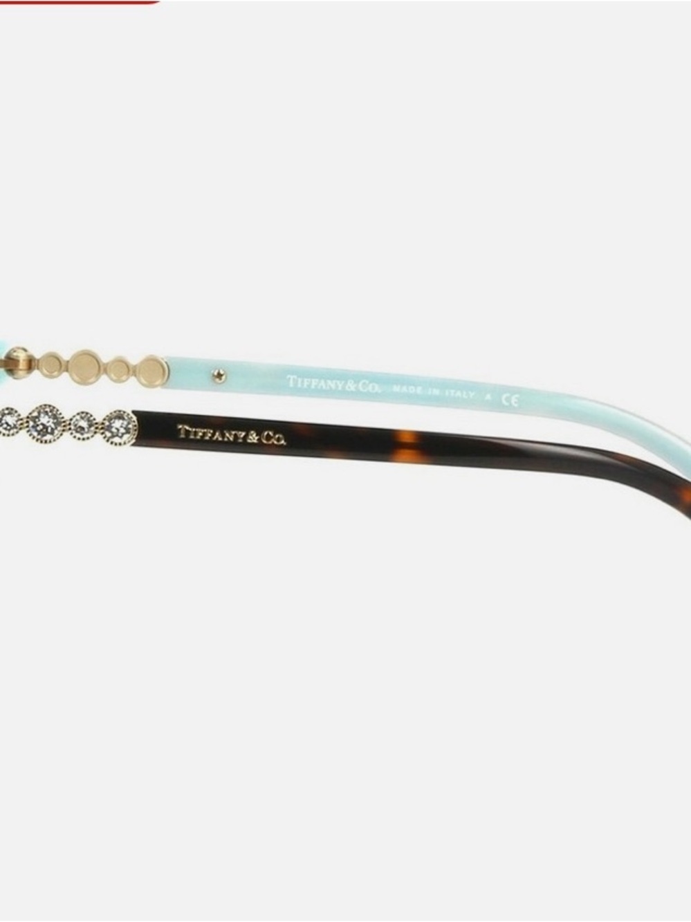 TIFFANY & Co COBBLESTONE TF 4121B Havana/Brown Shaded (8134/3B) Sunglasses - Picture 2 of 7